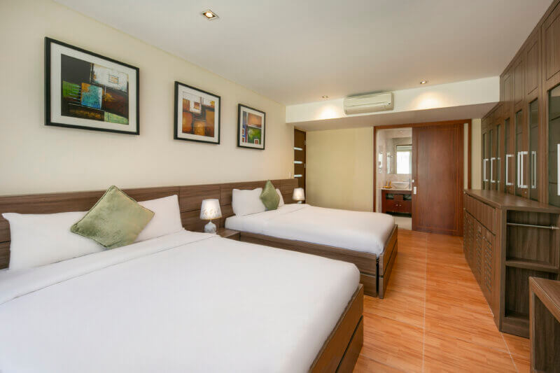 Phòng ngủ 2 giường đơn - Villa Đà Nẵng