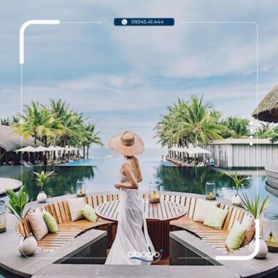 Không gian nghỉ dưỡng tuyệt đẹp tại Hồ bơi vô cực Intercontinential Resort Đà Nẵng