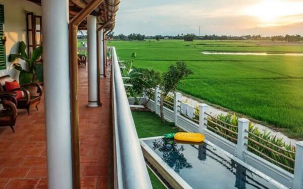 Villa view cánh đồng tuyệt vời